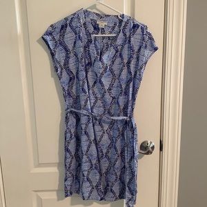 Women’s Liz Claiborne blue dress